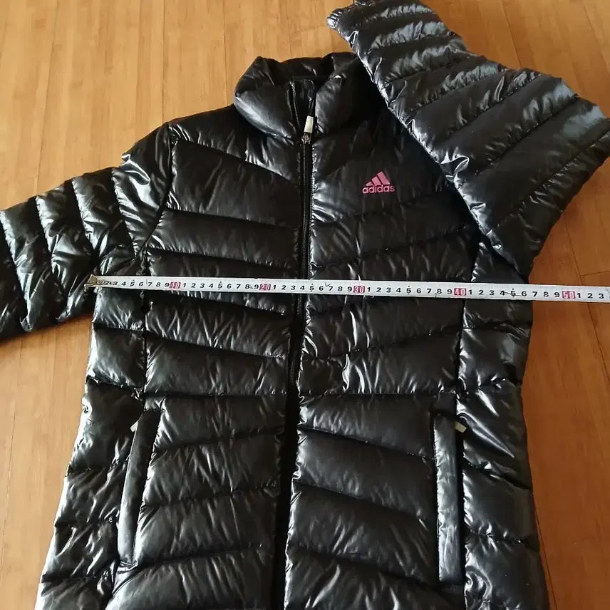 [BUNJANG] Adidas Black Lightweight Padded Jumper / 아디다스 블랙 경량 패딩 점퍼