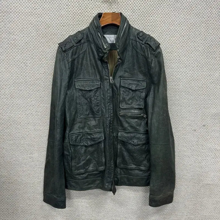 [SOLD OUT] 티아이포맨 빈티지 라이더 양가죽 자켓 XXL A07843