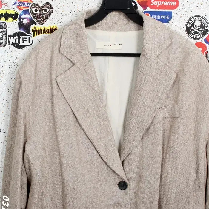 [BUNJANG] MUSEE DE OZO Linen Jacket / 여성F/ MUSEE DE OZO 린넨 자켓 BG 30-23