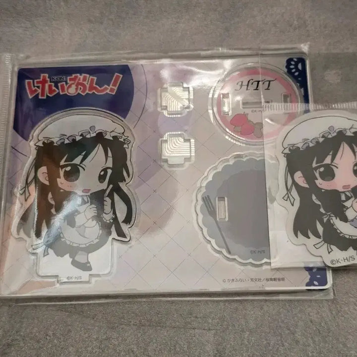 [BUNJANG] K-ON! Mio Acrylic Stand &amp; Sticker Set / (더이상 가격인하X)케이온 아크릴 스탠드 &amp; 아크릴 스티커 세트 (미오)