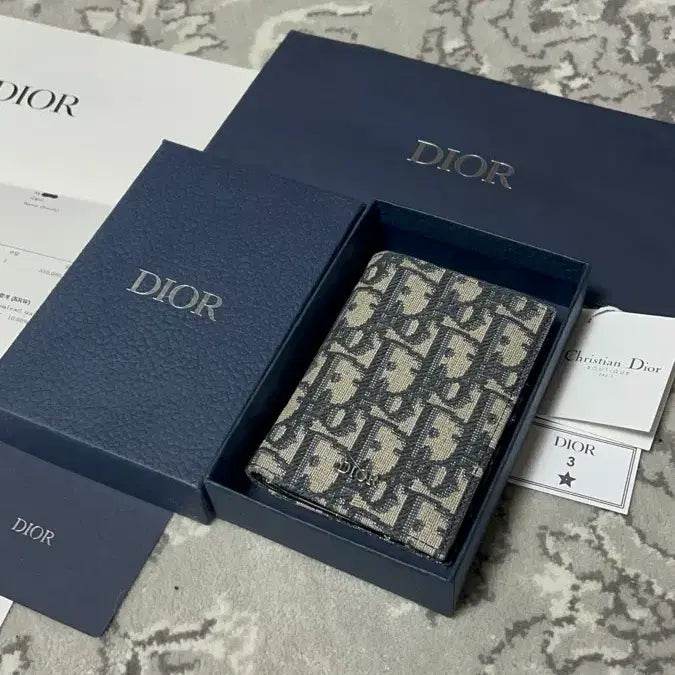 [BUNJANG] Dior Oblique Organizer Bifold Wallet / (정품) 디올 오블리크 오거나이저 반지갑 카드지갑 지갑