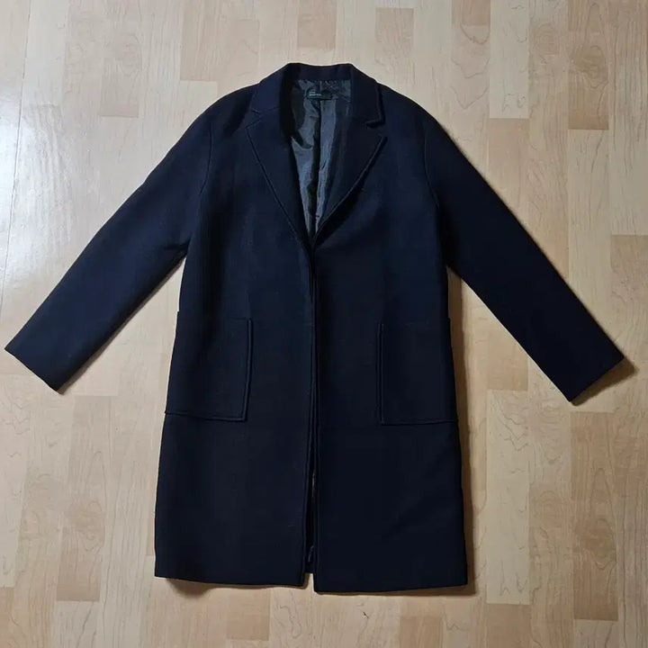 [BUNJANG] Benetton Navy Single Coat / <새옷> 베네통 네이비 싱글코트 44(55가능)