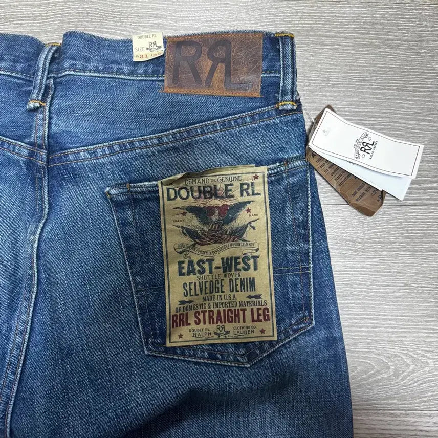 [BUNJANG] RRL Straight Selvedge Denim 31x32 / Rrl 스트레이트 셀비지 데님 31x32