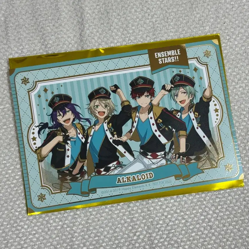 [BUNJANG] Ensemble Stars Gigo Collaboration ALKALOID Postcard POB / 앙스타 기고 gigo 콜라보 특전 알칼로이드 엽서