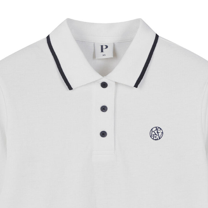 [BUNJANG] Polham PK Collar Crop T-shirt White 90 / 새) PK 카라 크롭 반팔티 화이트 90 미개봉 새상품