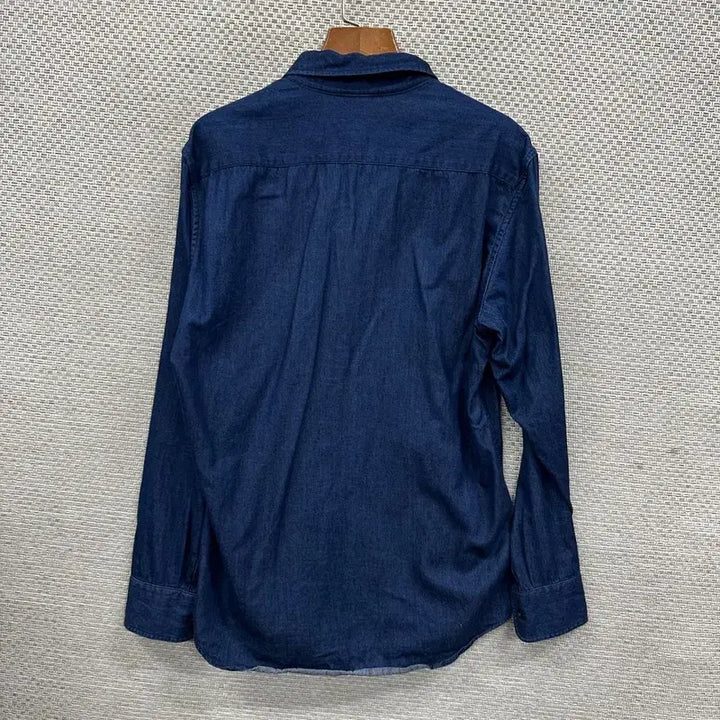 [BUNJANG] Uniqlo Casual Denim Shirt M / 유니클로 캐주얼 데님 셔츠 M A07847