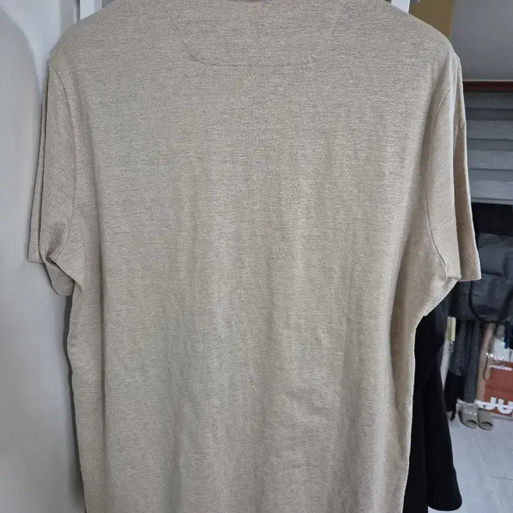 [BUNJANG] Time Homme Linen PK Polo Shirt / 타임옴므 린넨 PK 카라티 105 라이트베이지