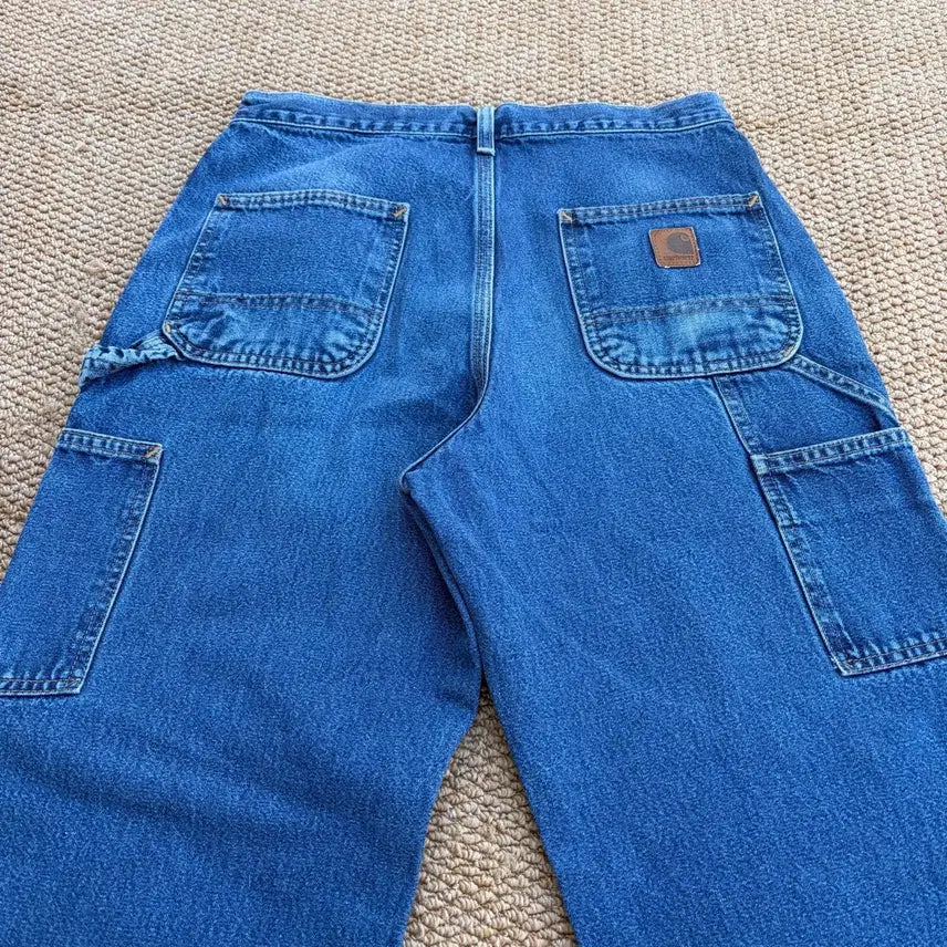[BUNJANG] Carhartt 00s Defender Double Knee Work Denim Pants / 칼하트 00s 디펜더 더블니 워크 데님 팬츠