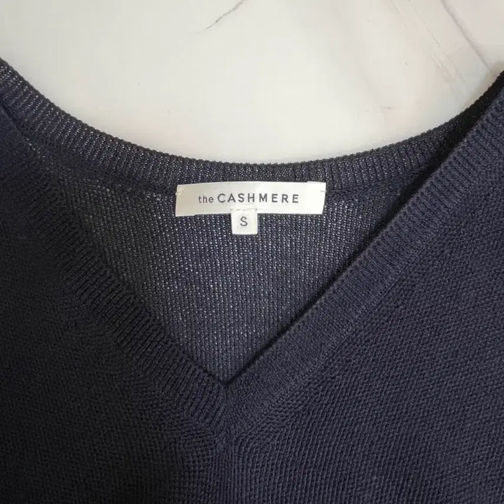[BUNJANG] the CASHMERE V-Neck Short Sleeve Knit Top / the CASHMERE V넥 반팔 니트 블랙 새상품 85(S)새옷급