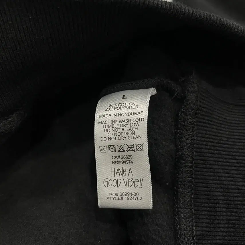 [BUNJANG] Stussy Crown Hoodie Black / 스투시 크라운 후드 블랙