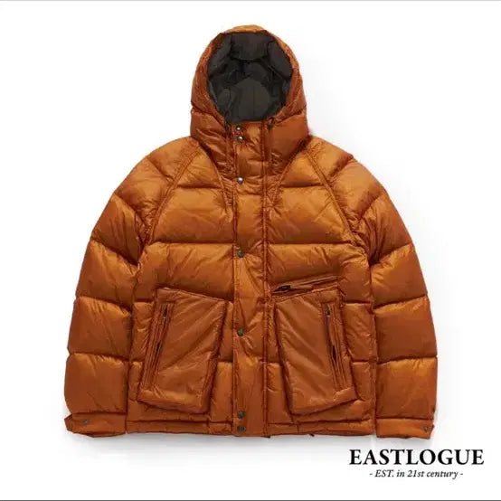 [BUNJANG] Eastlogue Airborne Down Jacket Orange XL / 이스트로그 에어본 다운 자켓 오렌지 xl