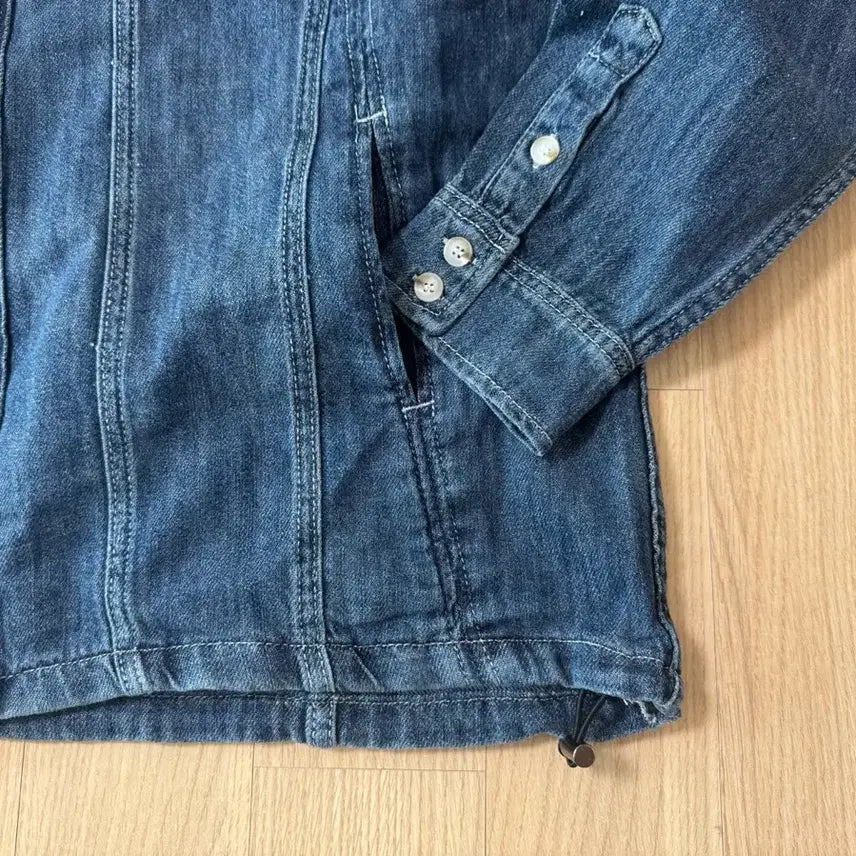 [BUNJANG] Public Denim Shirt Jacket / 퍼블릭 데님 셔츠자켓