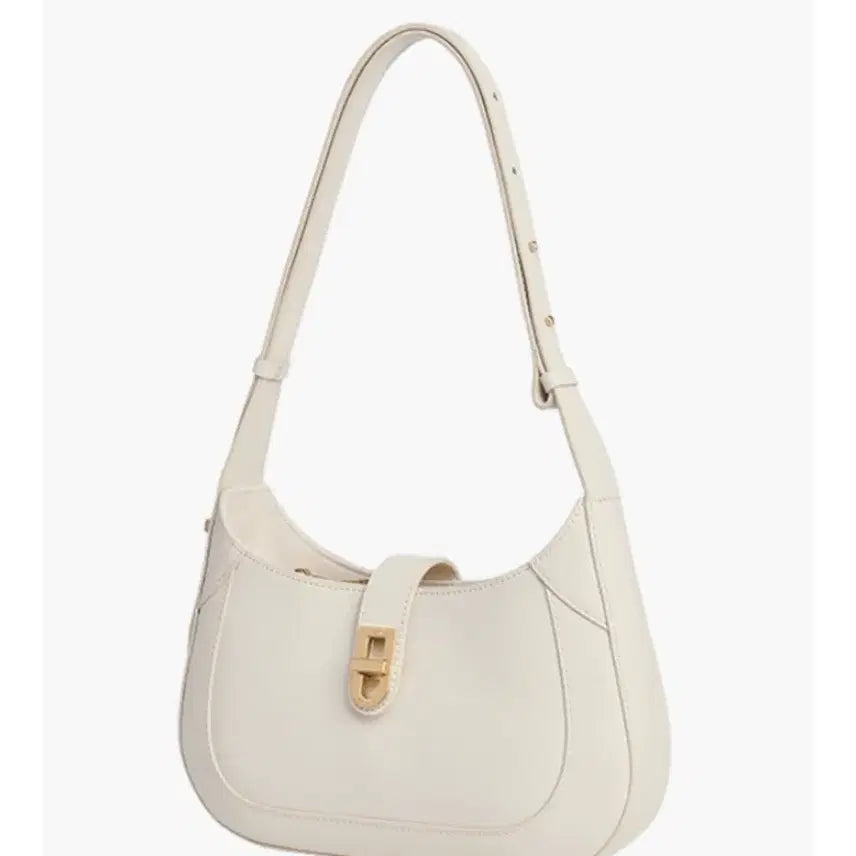 [BUNJANG] Elegant Paris Bonnie Russeller Shoulder Bag Ivory / 엘레강스 파리 보니 러셀러 숄더백 아이보리