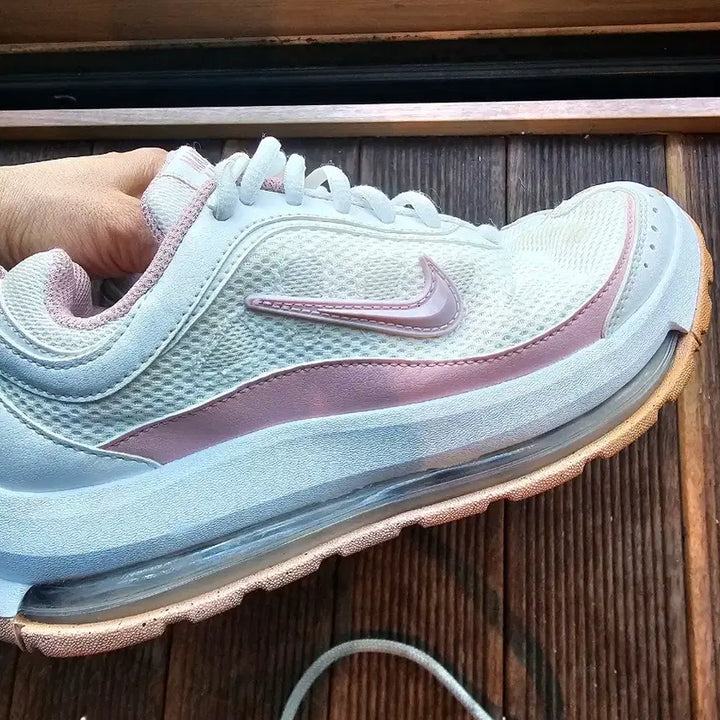 [BUNJANG] Nike Air Max White/Pink Sneakers 235mm / 나이키 에어맥스 화이트/핑크 운동화 235