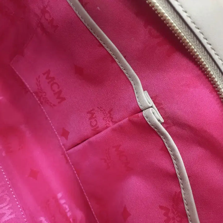 [BUNJANG] MCM Logo Tote Bag &amp; Shoulder Bag / MCM 로고 토트백 겸 숄더백