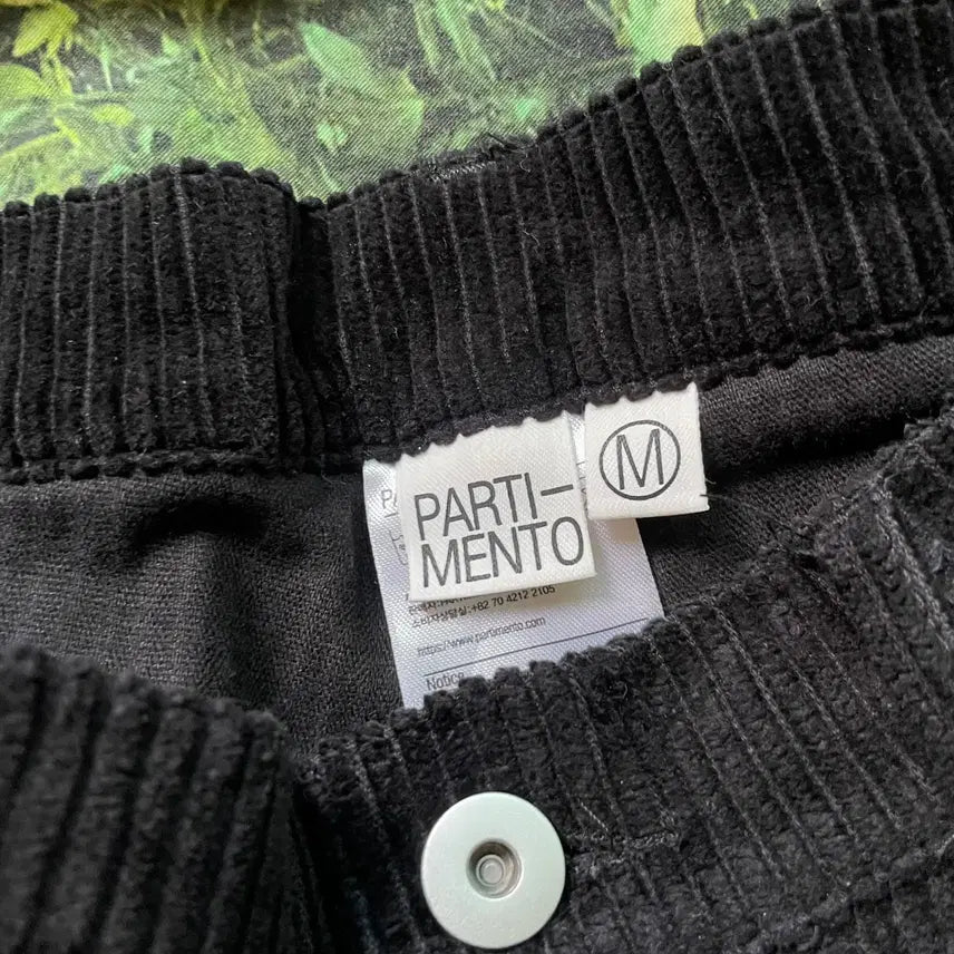 [BUNJANG] Partimento Corduroy Combat Cargo Pants (Black/M) / [파르티멘토] 코듀로이 컴뱃 카고 팬츠 (블랙/M)