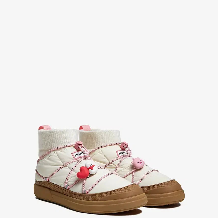 [BUNJANG] Hunter X Loopy Collaboration Padded Boots / 헌터 X 루피 콜라보 패딩 부츠 아이보리 230mm