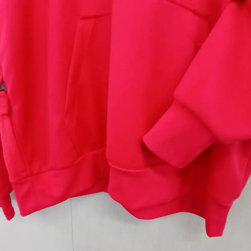 [BUNJANG] Nike Korea Dri-FIT Red Hoodie / 나이키 코리아 드라이핏 레드 후드티