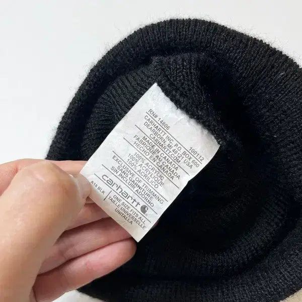 [BUNJANG] Carhartt Basic Logo Beanie Q1440 / 칼하트 로고 베이직 비니 Q1440