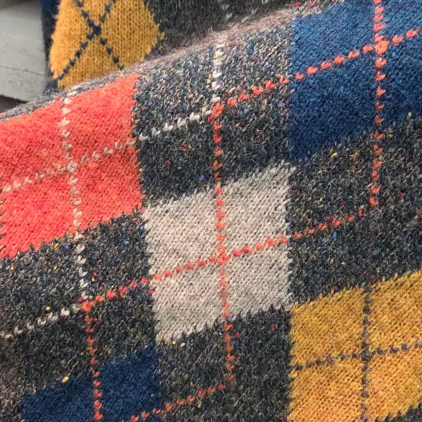 [BUNJANG] Kerry Ireland Argyle Knit Sweater / 1990s Kerry Ireland 아일랜드 아가일 니트