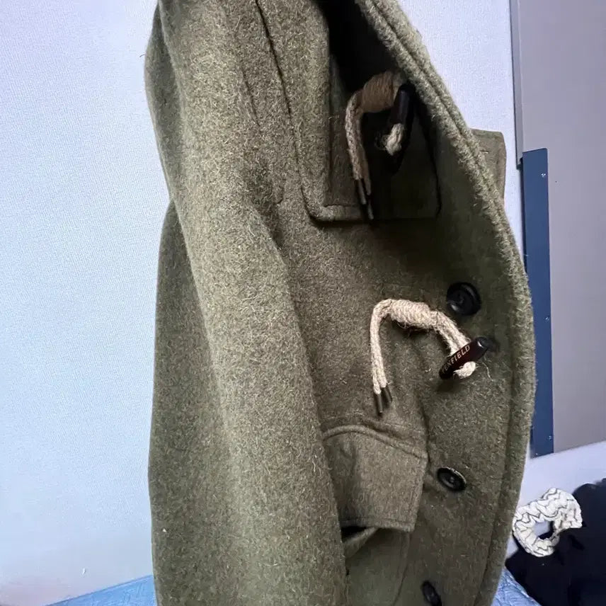 [BUNJANG] Penfield Docklands Dual Duffle Coat Olive / 펜필드 도클랜드 듀얼 더플 코트 올리브