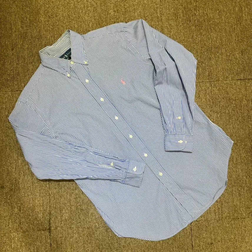 [BUNJANG] Polo Ralph Lauren Striped Shirt Classic Fit / (15 1/2) POLO 폴로 랄프로렌 스트라이프 셔츠 클래식 핏