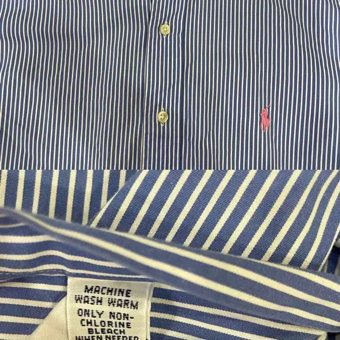 [BUNJANG] Polo Ralph Lauren Striped Shirt Classic Fit / (15 1/2) POLO 폴로 랄프로렌 스트라이프 셔츠 클래식 핏
