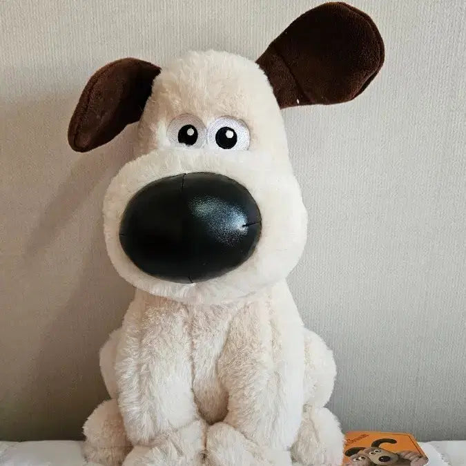 [BUNJANG] Wallace &amp; Gromit Sitting Plush / 윌레스와 그로밋 싯팅 정품 인형