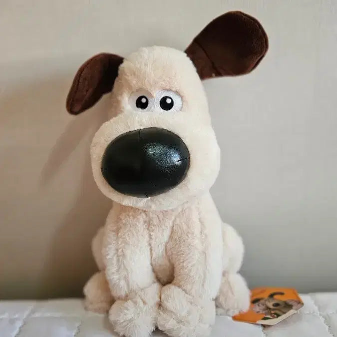 [BUNJANG] Wallace &amp; Gromit Sitting Plush / 윌레스와 그로밋 싯팅 정품 인형