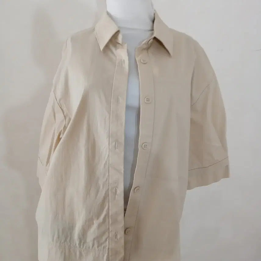 [BUNJANG] Demoo Park Choon Moo Loose Fit Shirt Jacket / 023 데무 박춘무 셔츠형 루즈자켓