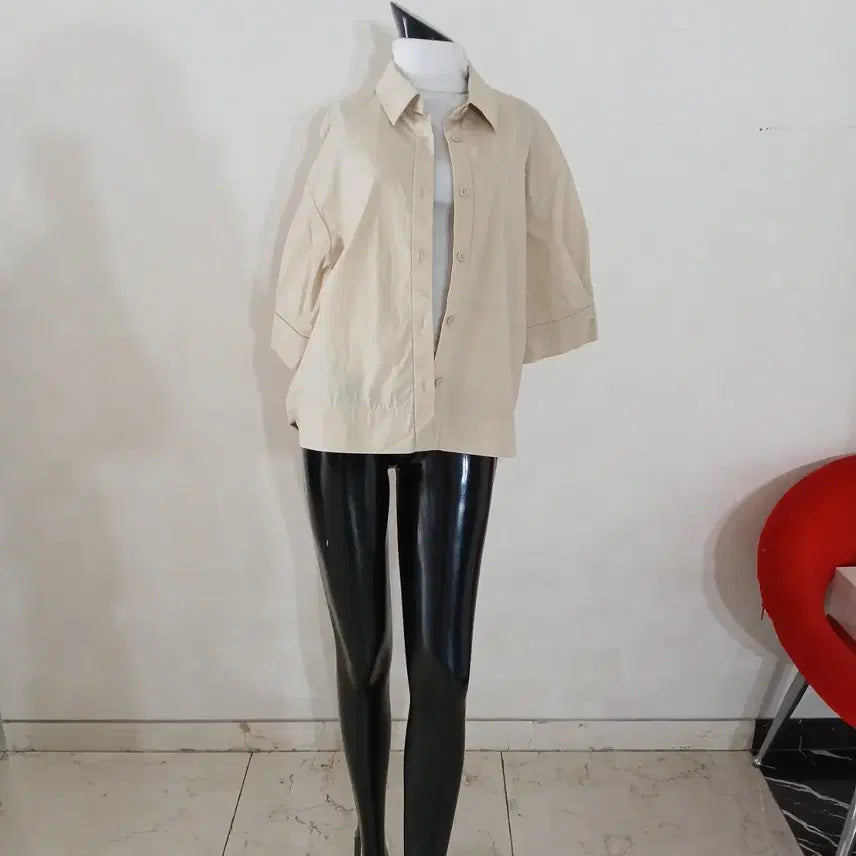 [BUNJANG] Demoo Park Choon Moo Loose Fit Shirt Jacket / 023 데무 박춘무 셔츠형 루즈자켓