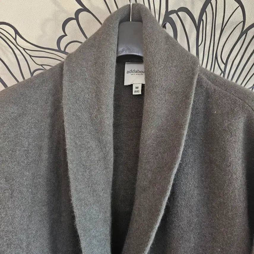 [BUNJANG] Andmulmister Long Wrap Coat - Khaki / 앤드뮐미스터 랩 스타일 롱 코트 M 66 카키색