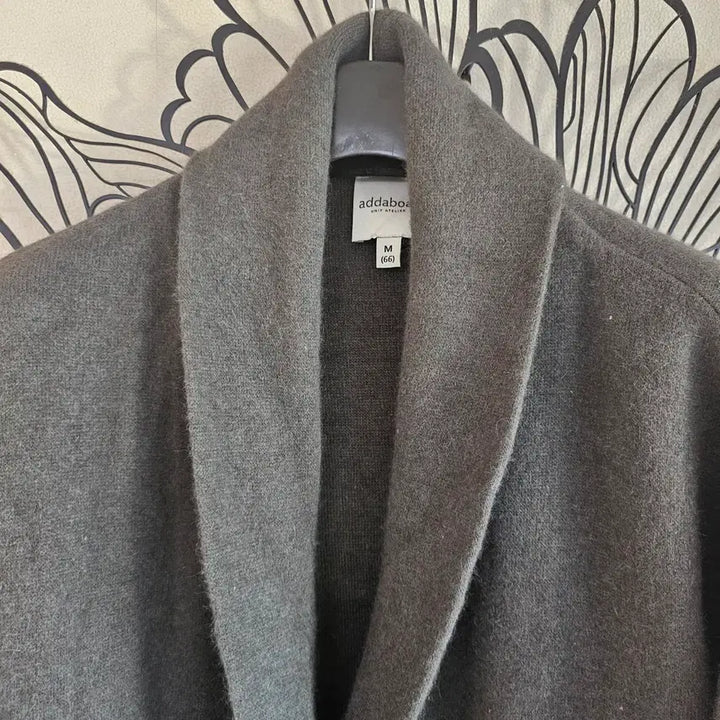 [BUNJANG] Andmulmister Long Wrap Coat - Khaki / 앤드뮐미스터 랩 스타일 롱 코트 M 66 카키색