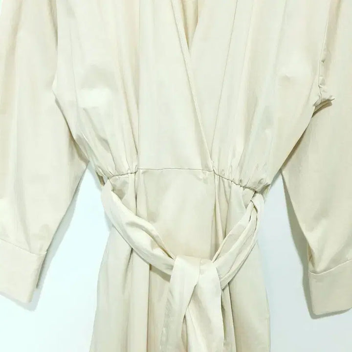 [BUNJANG] Massimo Dutti Poplin Wrap Dress 36 / 마시모두띠 포플린 셔츠 랩 원피스 36_i4249