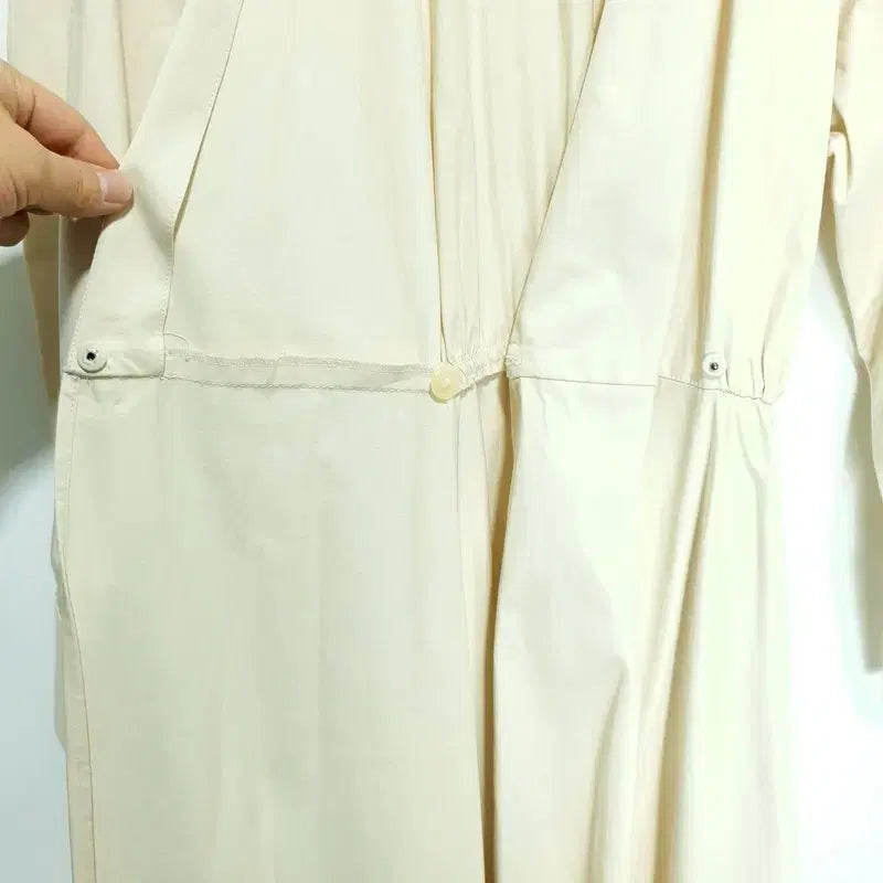 [BUNJANG] Massimo Dutti Poplin Wrap Dress 36 / 마시모두띠 포플린 셔츠 랩 원피스 36_i4249