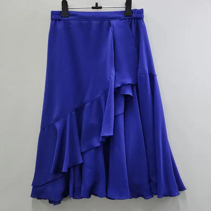 [BUNJANG] Vintage Unbalanced Pleated Skirt / 빈티지 언밸런스 사선 프릴 플리츠 스커트 MADE IN JAPAN