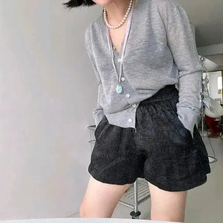 [BUNJANG] Jardin Mom Gray Summer Cardigan / 썸머 가디건 - 그레이