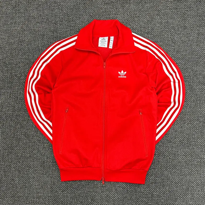 [BUNJANG] Adidas Beckenbauer Red Vintage Jersey (S) / (2606) 아디다스 신형 베켄바우어 레드 빈티지 져지 S