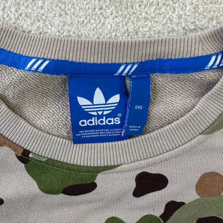 [BUNJANG] Adidas Camo Sweatshirt / 90 아디다스 카모 맨투맨 0319D