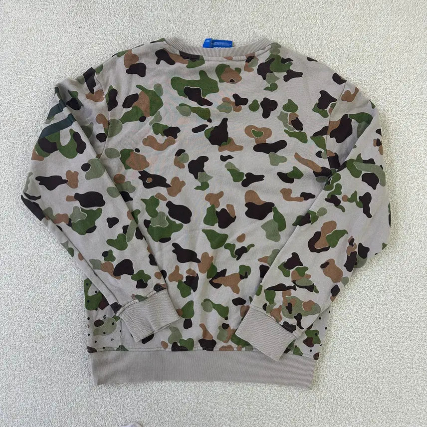 [BUNJANG] Adidas Camo Sweatshirt / 90 아디다스 카모 맨투맨 0319D