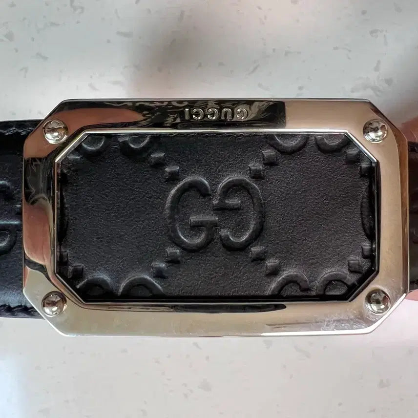 [BUNJANG] Gucci Signature Belt / 구찌 시그니처 벨트