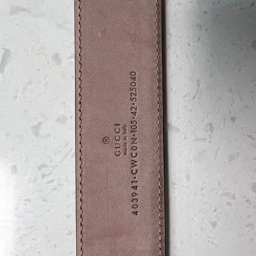 [BUNJANG] Gucci Signature Belt / 구찌 시그니처 벨트