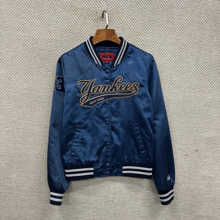 [BUNJANG] MLB New York Yankees Stadium Varsity Jacket / MLB 뉴욕양키스 스타디움 바시티자켓 90 A07828
