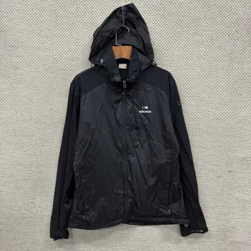 [BUNJANG] Aider Outdoor Printing Logo Windbreaker Jacket L / 아이더 아웃도어 프린팅로고 봄 바람막이 자켓 L A07862