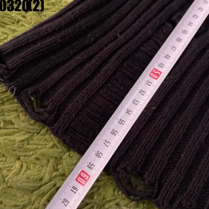 [BUNJANG] Black Damage Knit Long Sleeve T-shirt / 블랙 데미지 니트 긴팔티셔츠