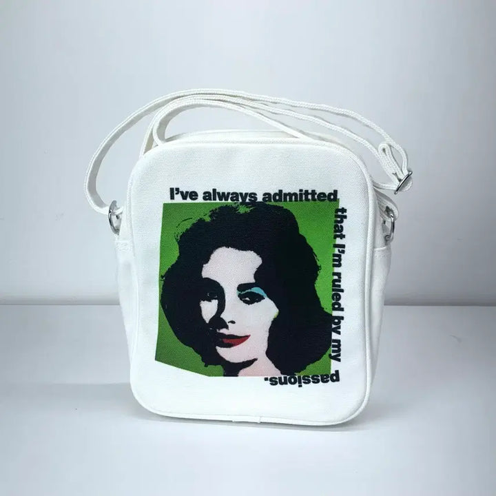 [BUNJANG] Comme des Garcons Andy Warhol Canvas Crossbody Bag / 꼼데가르송 앤디 워홀 캔버스 크로스백