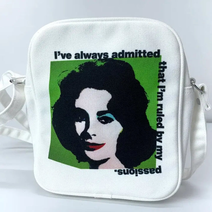 [BUNJANG] Comme des Garcons Andy Warhol Canvas Crossbody Bag / 꼼데가르송 앤디 워홀 캔버스 크로스백