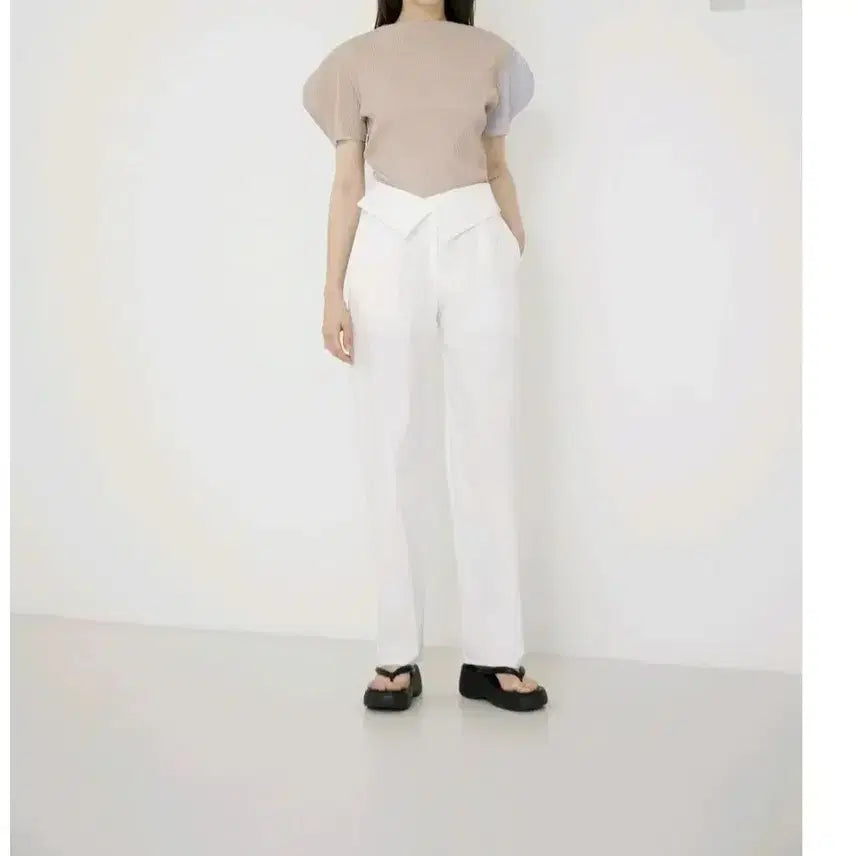 [BUNJANG] Ekon Chino Pants - White, S / 에콘 치노 팬츠 - 화이트, S