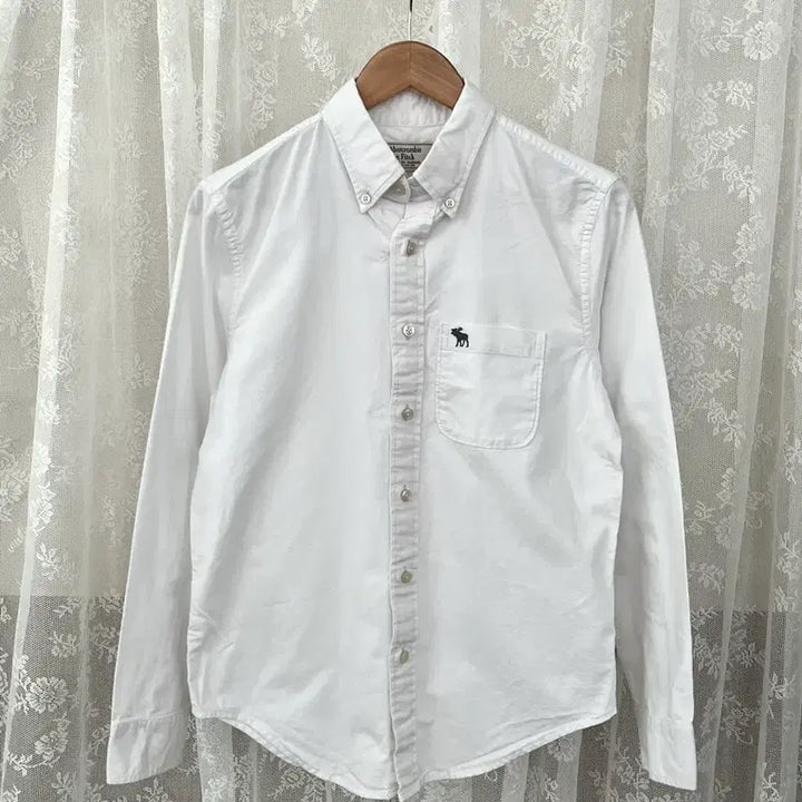 [BUNJANG] Abercrombie Oxford Shirt White / S) 아베크롬비 옥스퍼드 셔츠 화이트