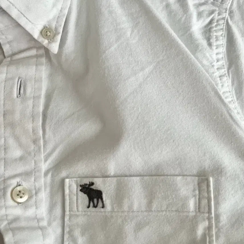[BUNJANG] Abercrombie Oxford Shirt White / S) 아베크롬비 옥스퍼드 셔츠 화이트